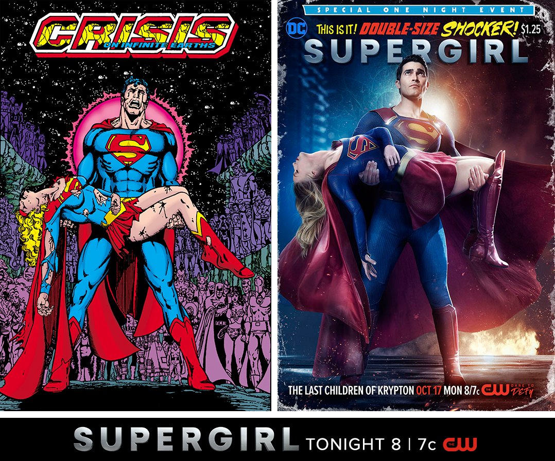 Resultado de imagem para crise nas infinitas terras capa supergirl x supergirl serie