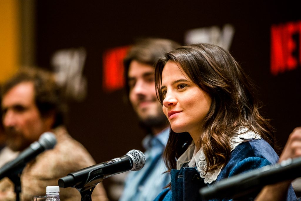 Netflix 3% S1, Press Coference 2016. (Pedro Saad / Netflix) Bianca Comparato