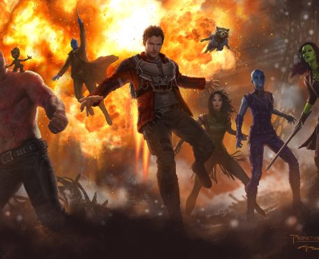 Baby Groot e Mantis são destaque na primeira arte conceitual de Guardiões da Galáxia 2
