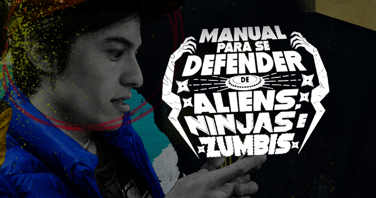 Resultado de imagem para manual para se defender de aliens ninjas e zumbis