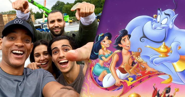 Aladdin | Elenco Do Live-action Está Completo E Produção Em Andamento