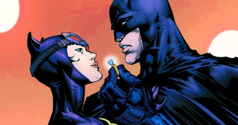 Mulher-Gato aceita pedido de casamento de Batman