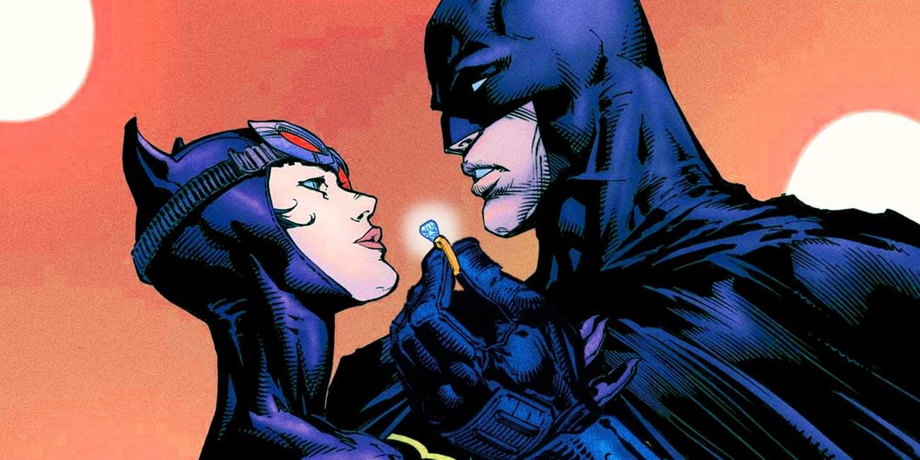 Mulher-Gato aceita pedido de casamento de Batman