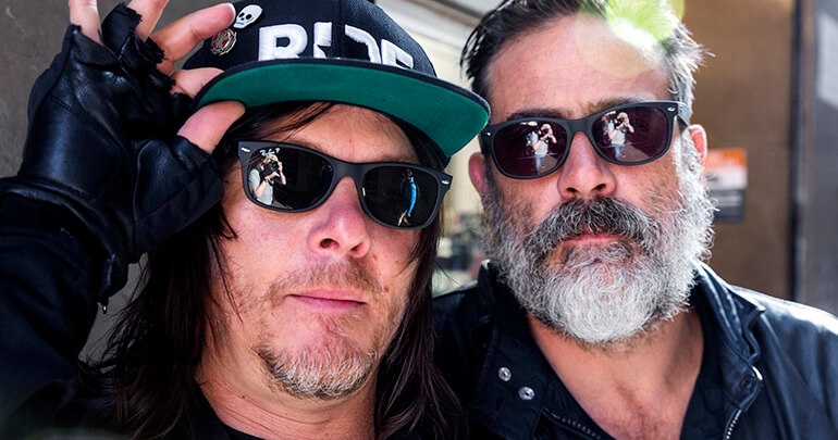 Norman Reedus e Jeffrey Dean Morgan