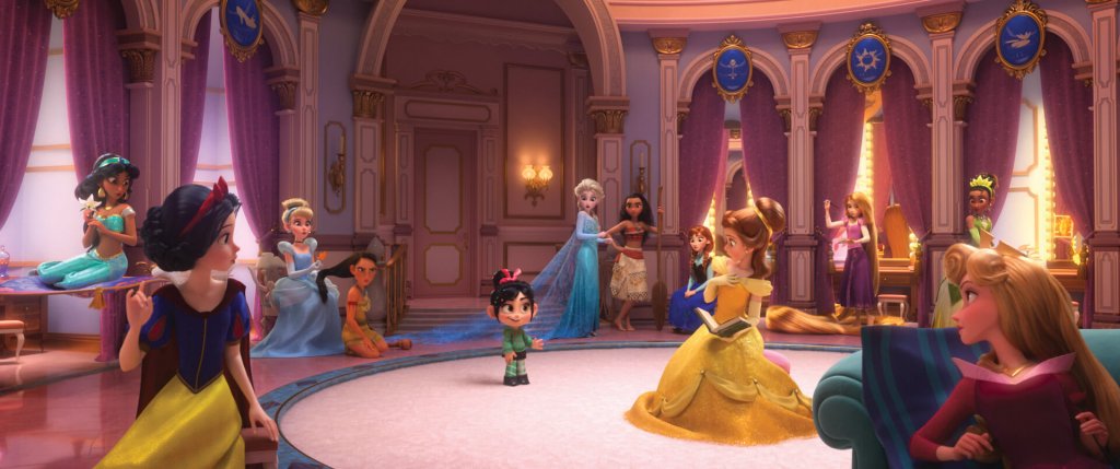 Princesas da Disney estão reunidas em nova imagem de WiFi Ralph