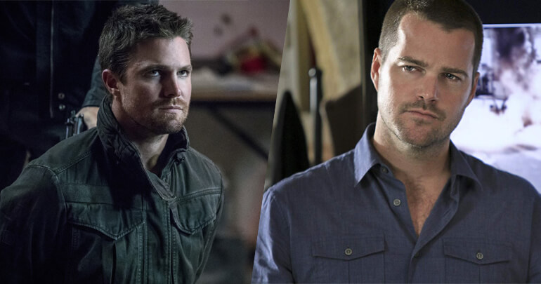 Stephen Amell e Chris O’Donell