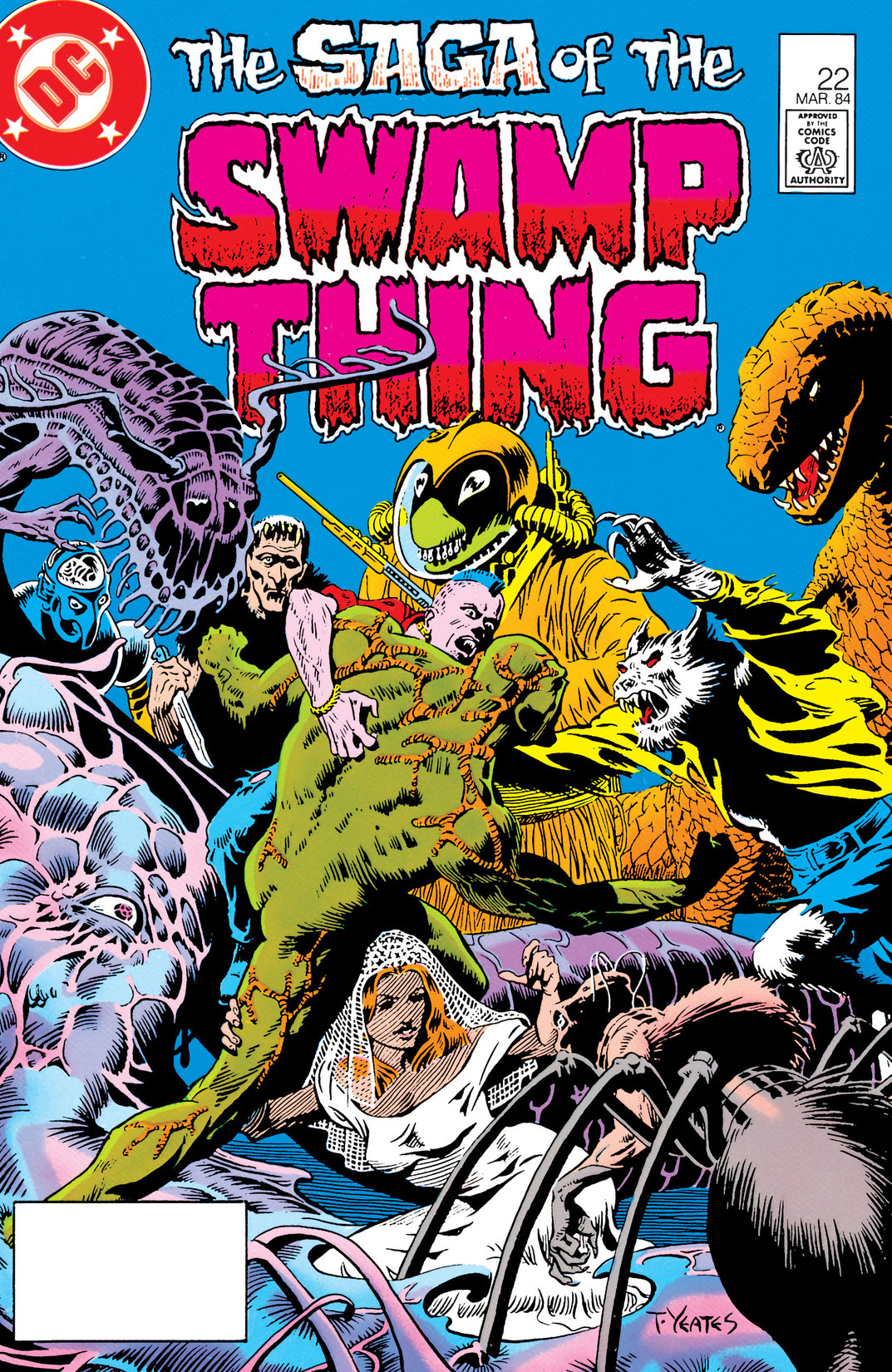 A Saga do Monstro do Pântano, por Alan Moore - Empantanado