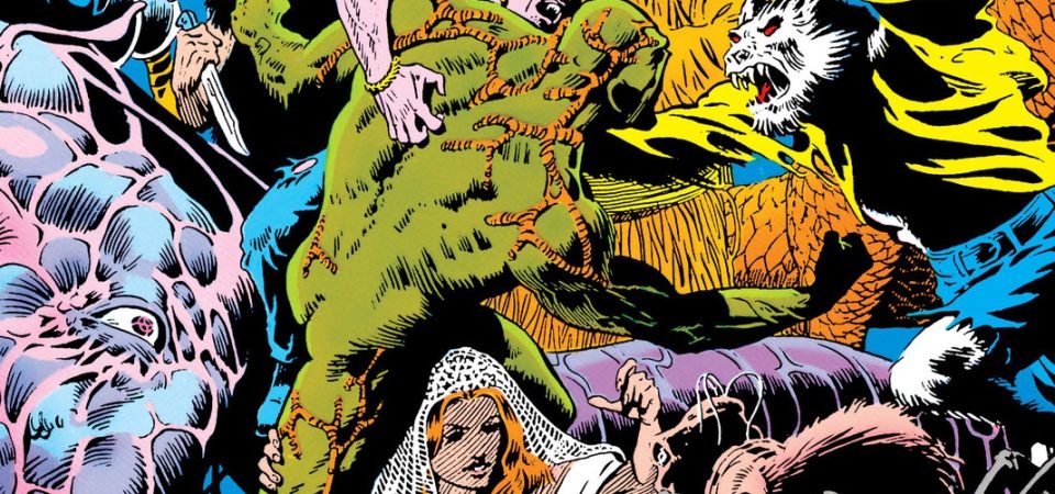 A Saga do Monstro do Pântano, por Alan Moore - Empantanado