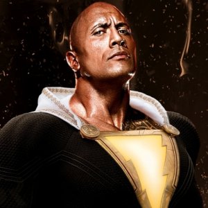 Adão Negro com The Rock