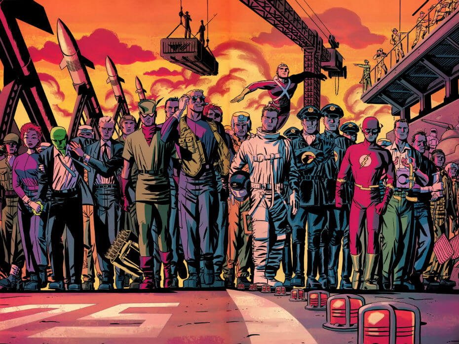 DC A nova Fronteira, por Darwyn Cooke