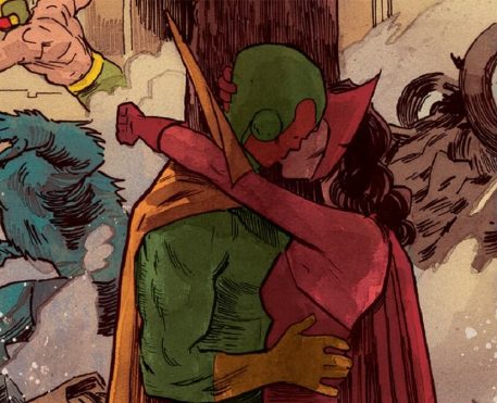 Visão Eu também serei salvo pelo amor, por Tom King e Gabriel Walta