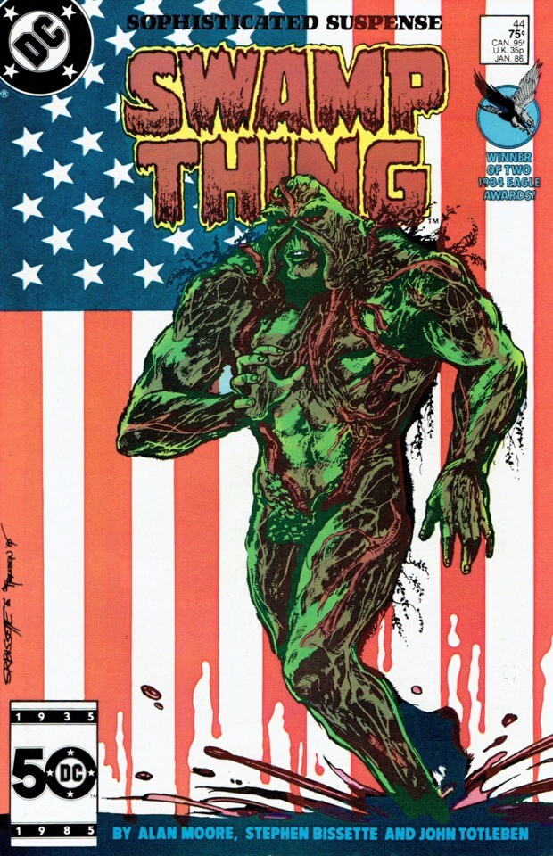 Saga do monstro do pantano,por alan moore bichos-papões