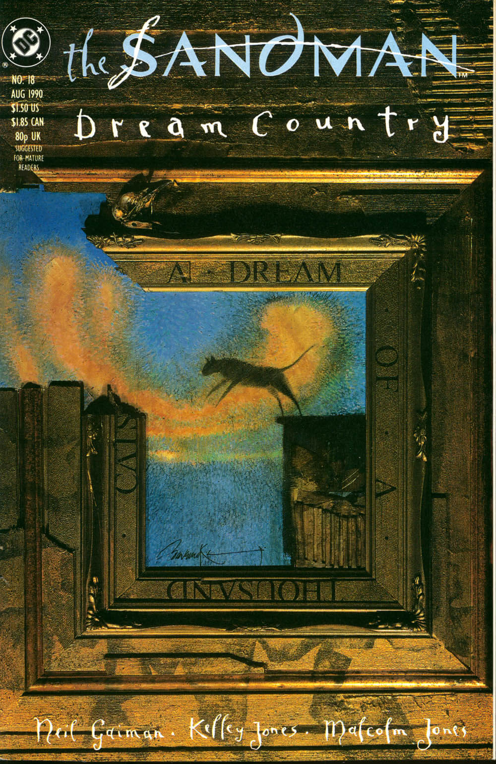 Sonho de mil gatos, em Sandman Terra dos Sonhos, por Neil Gaiman