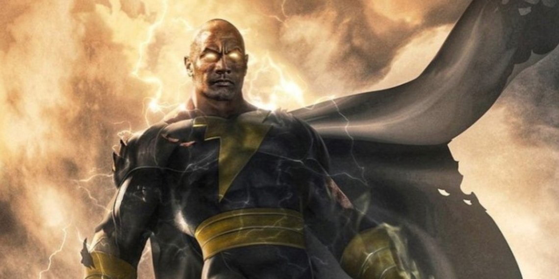 Resultado de imagem para black adam the rock