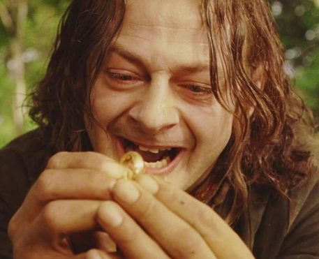 Andy Serkis em O Senhor dos Aneis