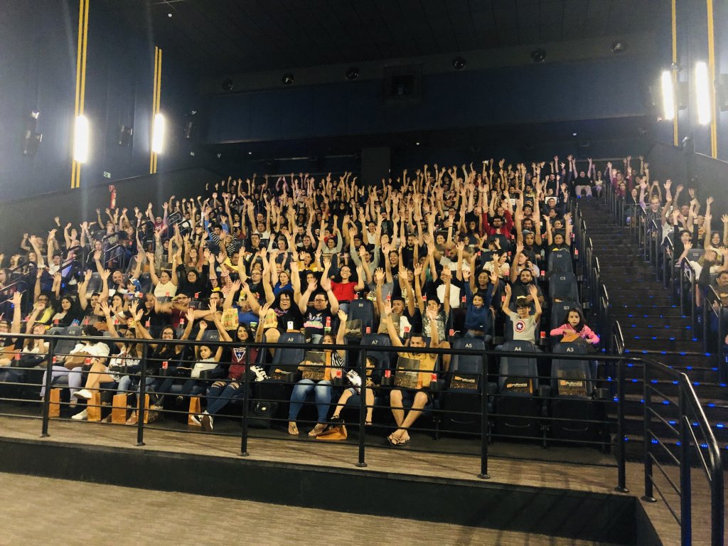 Pré-estreia de SONIC: O Filme em Cuiabá / Foto: Poltrona Nerd