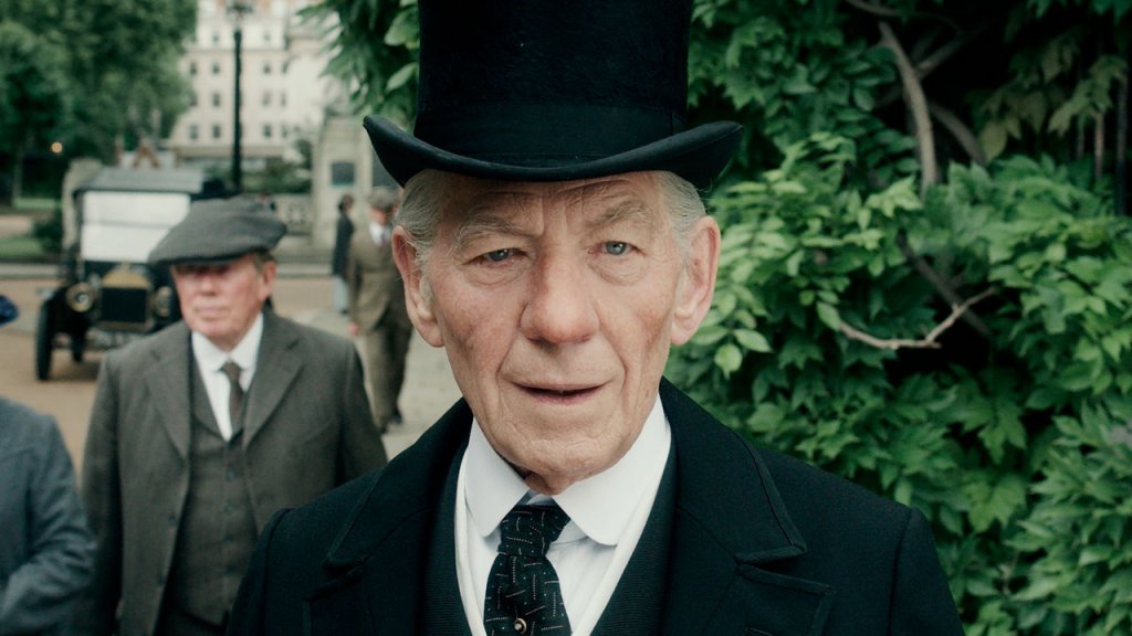 Sr. Sherlock Holmes com Ian McKellen 