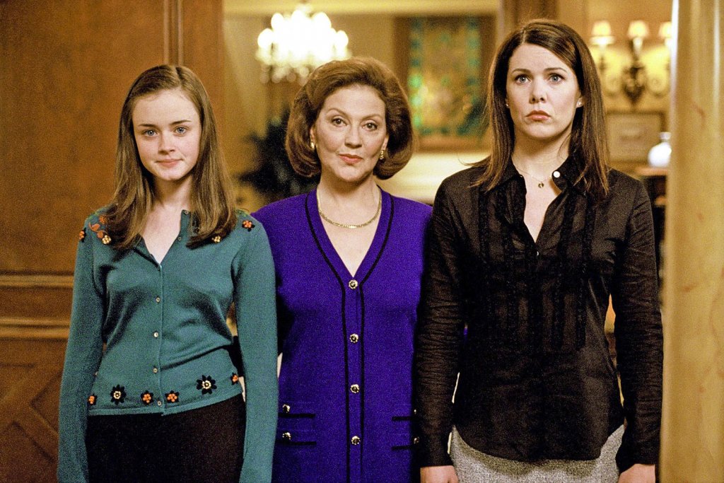 Avó, mãe e filha: três gerações da família Gilmore