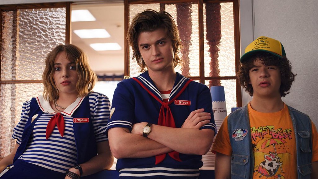 Dustin na quarta temporada de Stranger Things