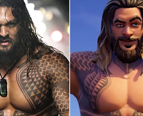 Aquaman em Fortnite