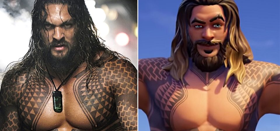 Aquaman em Fortnite