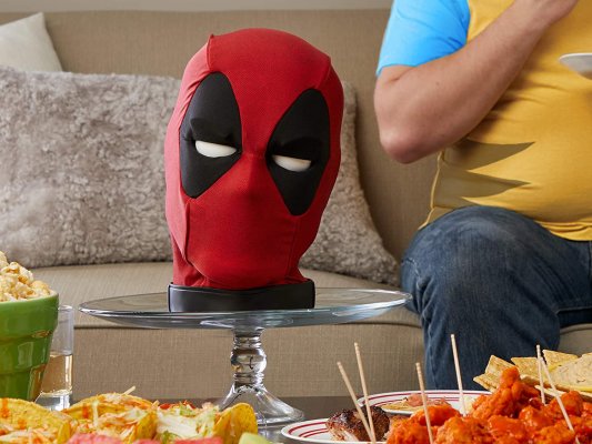 Acessório Animatrônico Máscara Cabeça Deadpool - Hasbro