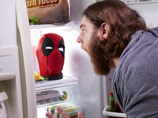 Acessório Animatrônico Máscara Cabeça Deadpool - Hasbro