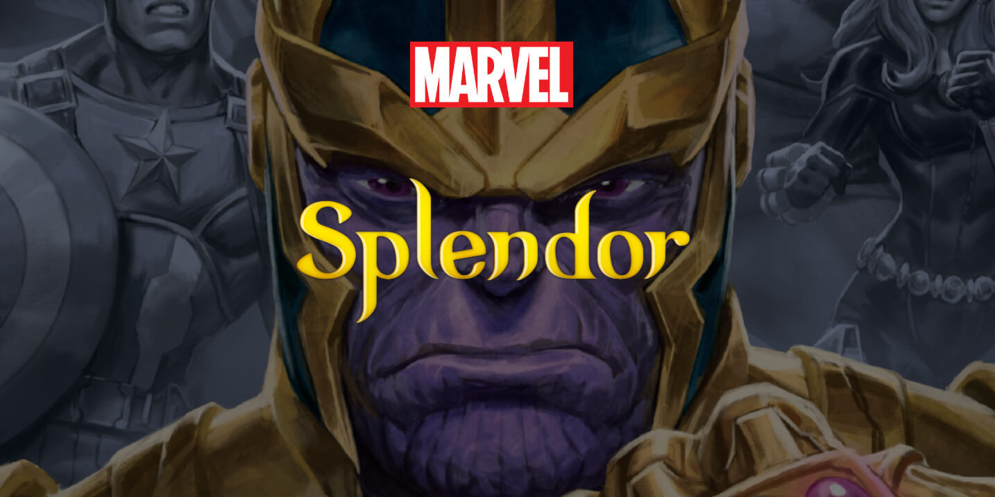 Splendor Marvel da Galápagos Jogos