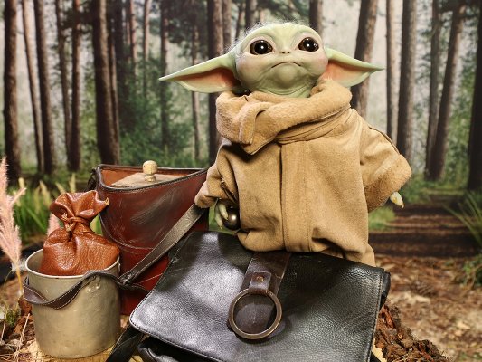 Action Figure do Baby Yoda / Divulgação