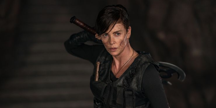 Charlize Theron em The Old Guard