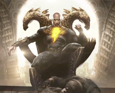 Adão Negro com The Rock