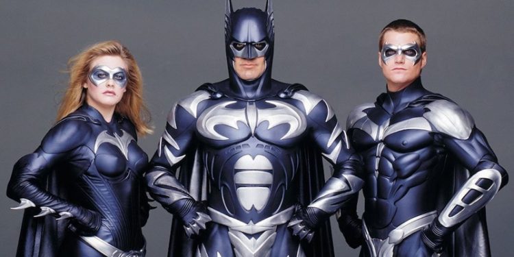 George Clooney como Batman em 1997