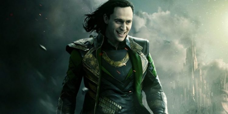 Vilão Loki da Marvel e Vingadores