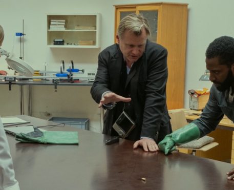 Bastidores do filme TENET de Christopher Nolan