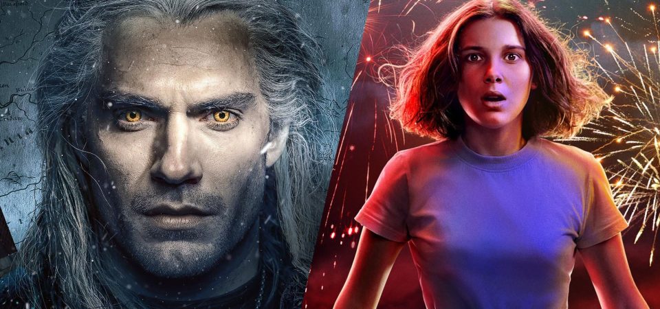 The Witcher e Stranger Things séries