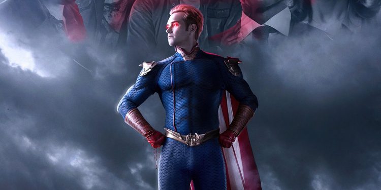 Traje do Homelander em The Boys