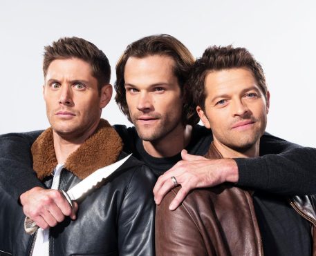 Jensen, Jared e Misha da série Supernatural