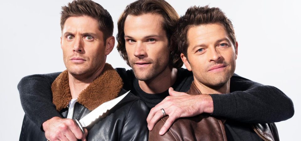 Jensen, Jared e Misha da série Supernatural