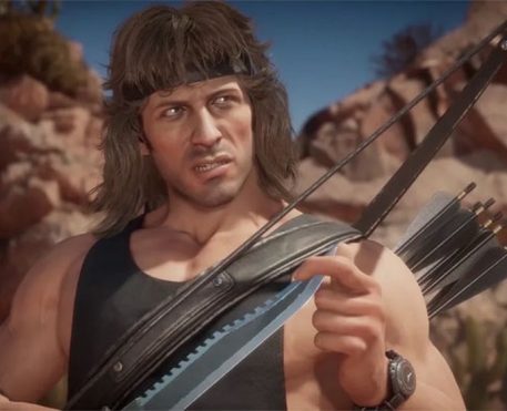 Mortal Kombat 11 apresenta os golpes e habilidades de Rambo
