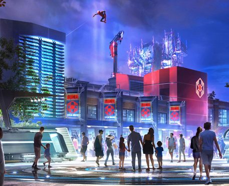 Avengers Campus nos parques da Disney