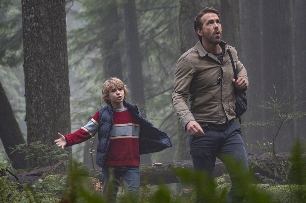 The Adam Project com Ryan Reynolds para Netflix