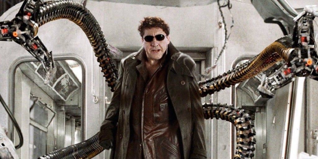 Alfred Molina surge rejuvenescido digitalmente em 'Homem-Aranha 3