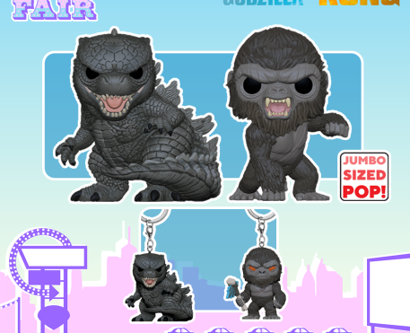 Godzilla vs. Kong ganha edições fofas de Funko POP!