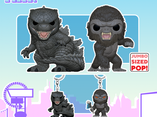 Godzilla vs. Kong ganha edições fofas de Funko POP!