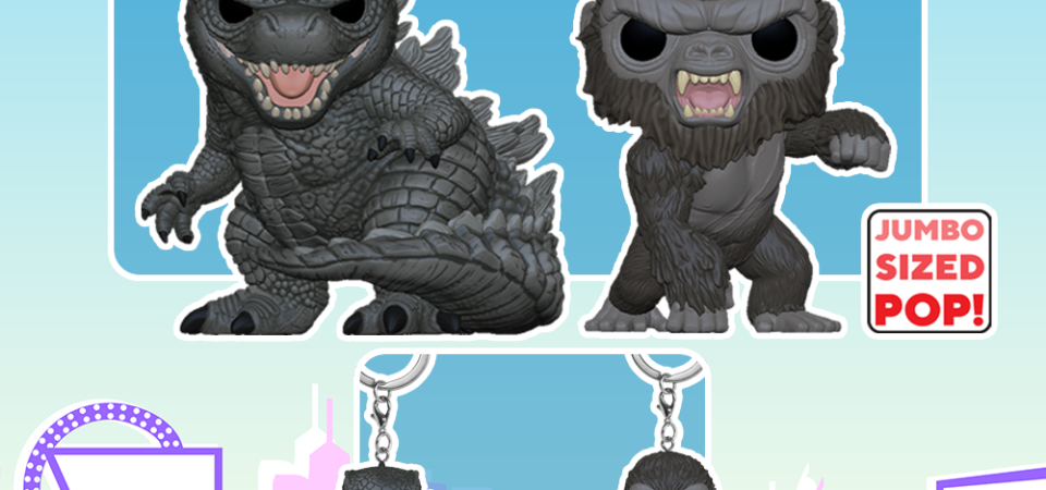 Godzilla vs. Kong ganha edições fofas de Funko POP!