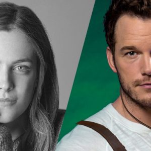 Riley Keough e Chris Pratt em The Terminal List