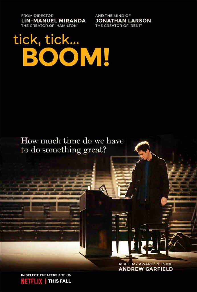 Cartaz de tick, tick...Boom! netflix