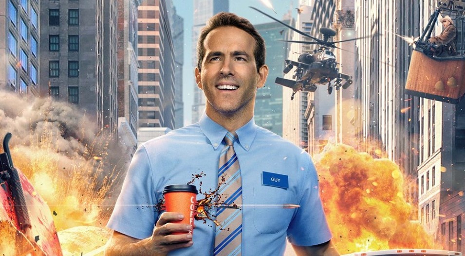 Free Guy com Ryan Reynolds