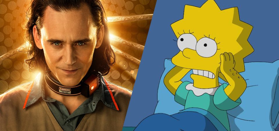 Loki em curta de Os Simpsons do Disney+