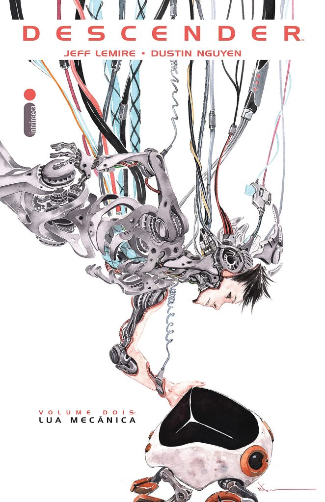 Ler é Bom, Vai! Descender: Lua Mecânica, de Jeff Lemire